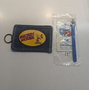 Vintage Mickey Mouse Luggage Tags